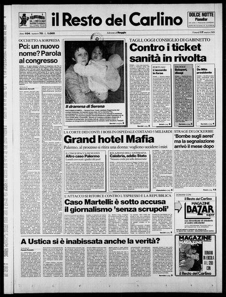 Il Resto del Carlino : giornale dell'Emilia